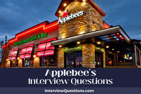 Applebee's Interview