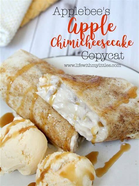 Applebee's Apple Chimicheesecake Copycat Recipe Applebees recipes