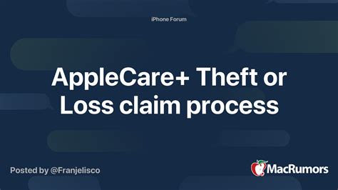 applecare+ claim