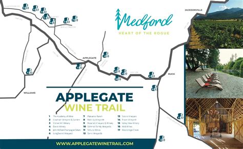 Applegate Wine Trail Map