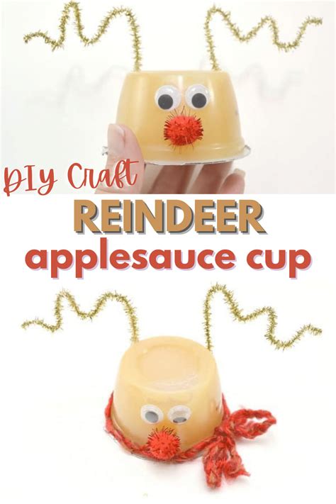 Applesauce Cup Craft