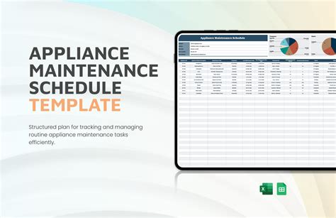 Appliance Schedule