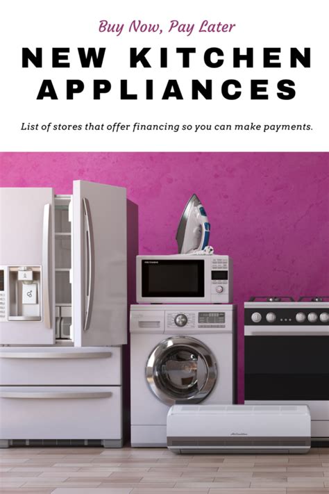 appliances on finance bad credit