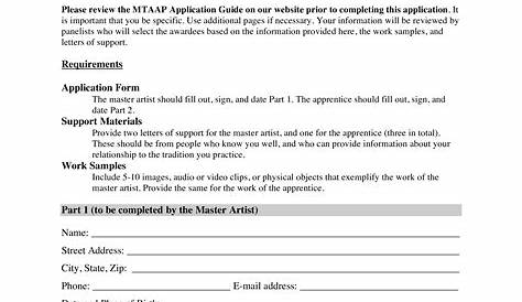 Application For Apprenticeship Training Sample 7+ m Templates PDF Free