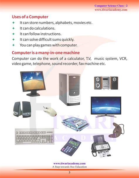 application of computer for class 2