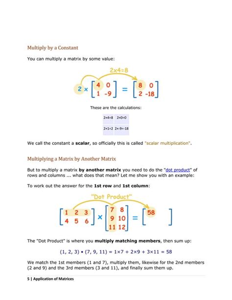 application of matrices in real life example pdf class 12