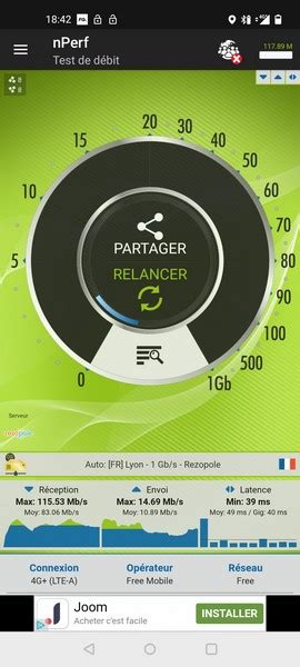 application pour tester le wifi