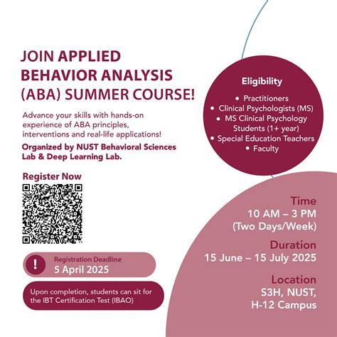 applied behavior analysis course