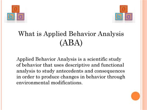 applied behavior analysis coursera