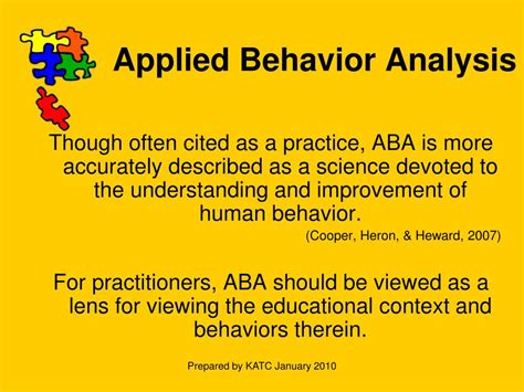 applied behavior analysis is a science devoted to