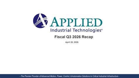 Full 10 Things You Need to Know About Applied Industrial Technologies in 2026 Update