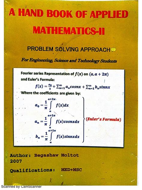 applied mathematics 2 questions and answers pdf