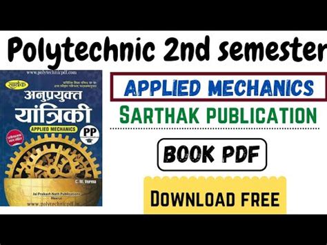 Here Applied Mechanics Book For Polytechnic Pdf Trending