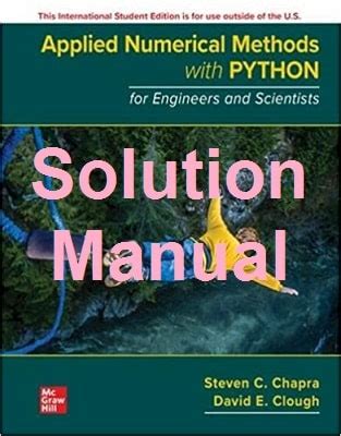 applied numerical methods with python for engineers and scientists ebook