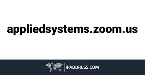 Applied Systems.zoom.us