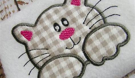 Applique Machine Embroidery Design Etsy