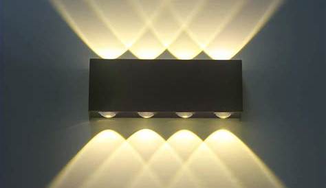 Applique Murale Interieur LED 12W Blanc en Aluminium