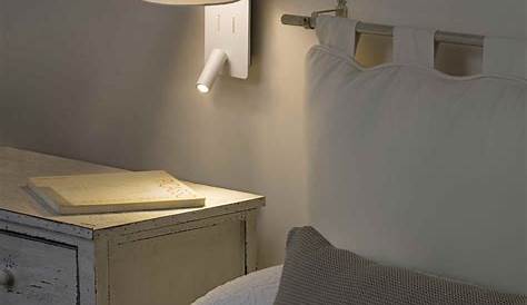 Applique Murale Liseuse Chambre Lampe Pour Lit Bois Et Lin Achetez En Ligne