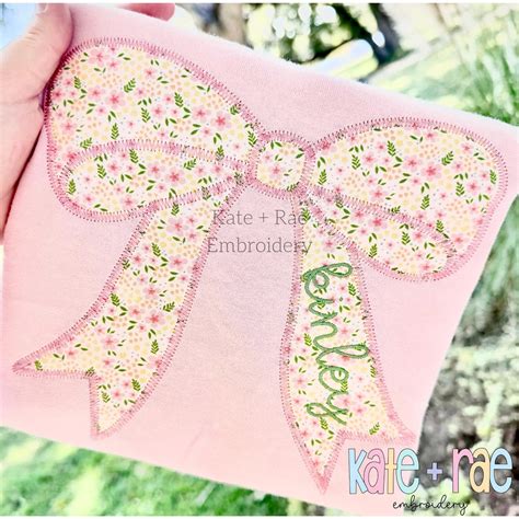 Applique For Bow