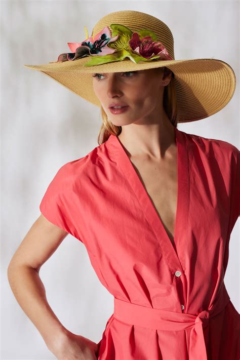 Applique Straw Hat