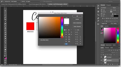 apply color palette to image photoshop