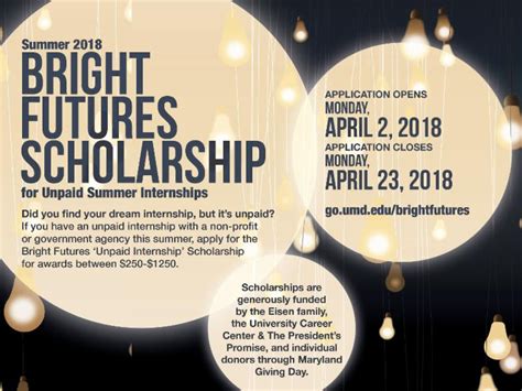 apply for bright futures scholarship
