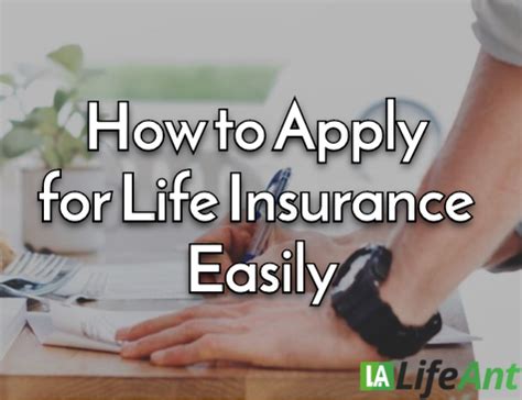 Apply for Life Insurance