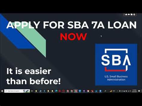 apply for sba 7a loan