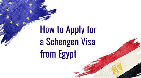 apply for schengen visa from egypt