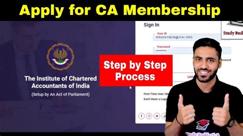 apply icai membership