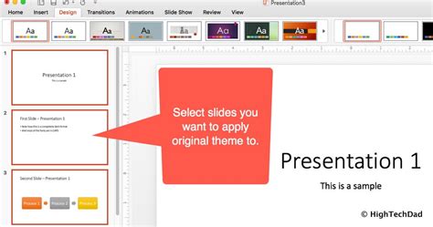 'All About Presentations' by Jazz Factory Change the font size of all