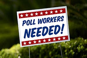 apply to be a poll worker