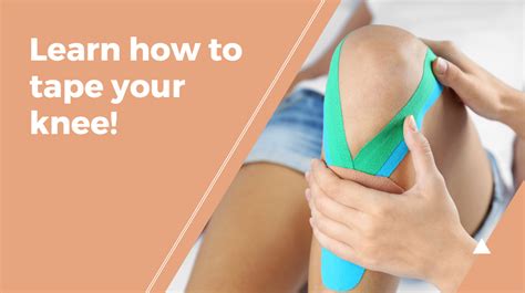 Applying Athletic Tape Knee