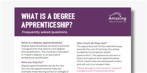applying for degree apprenticeships