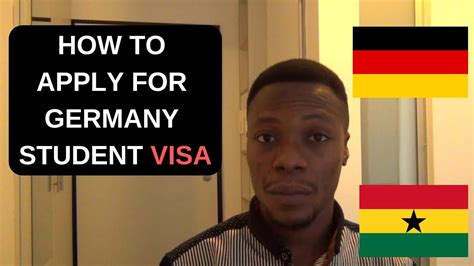 applying for germany visa from ghana