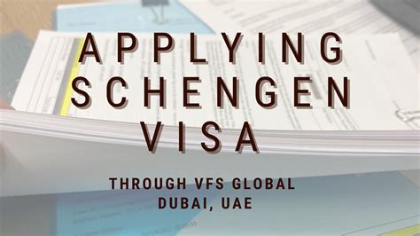 applying for schengen visa from dubai