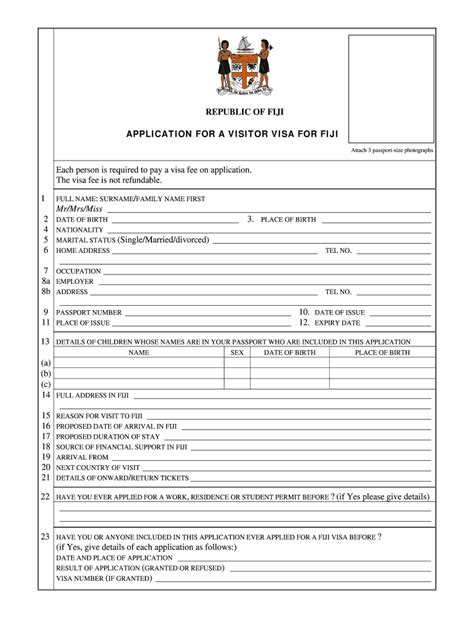 applying for us visa in fiji