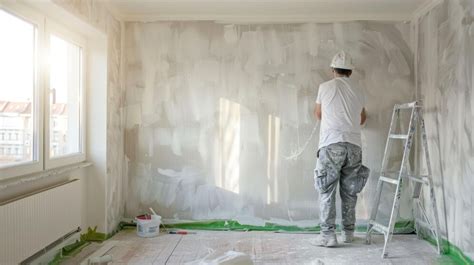 Applying Joint Compound Painted Wall