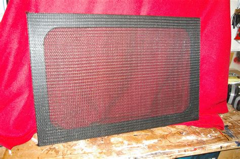 Applying Speaker Grill Cloth