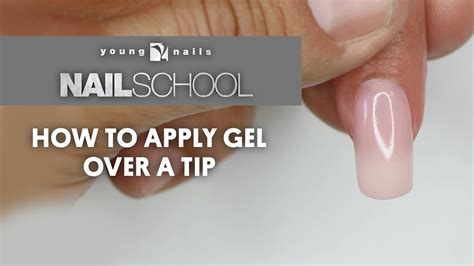 Applying Tips With Gel