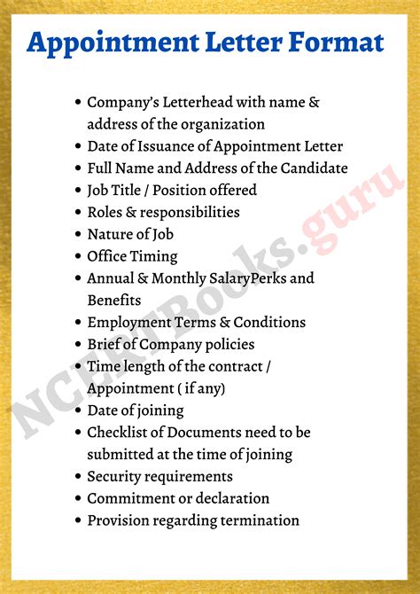 6+ Appointment Letter Format Examples PDF, Word Examples