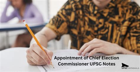 appointment of election commissioner upsc