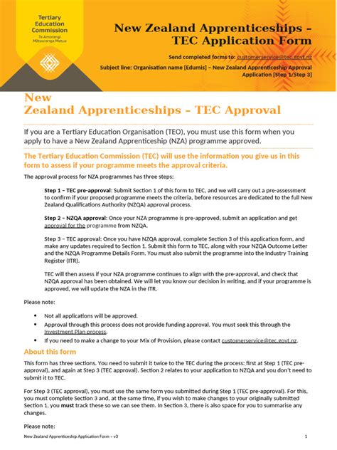 apprenticeships application