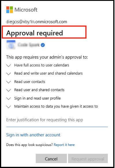 approve o365 app request