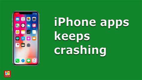 Stop App Crashing iPhone, iPod Touch, & iPad YouTube