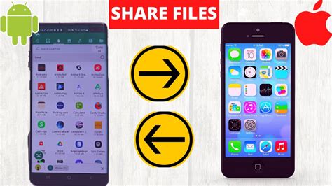 apps to share files between iphone and android