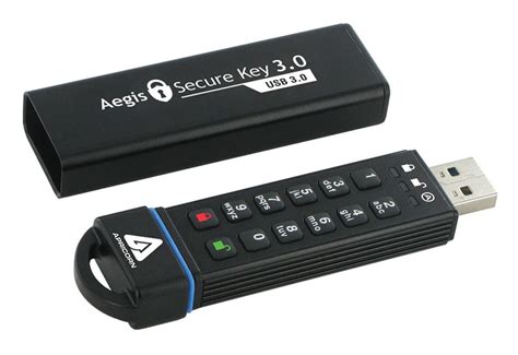 Buy Apricorn Aegis Secure Key 3 NX 64GB 256bit Encrypted FIPS 1402