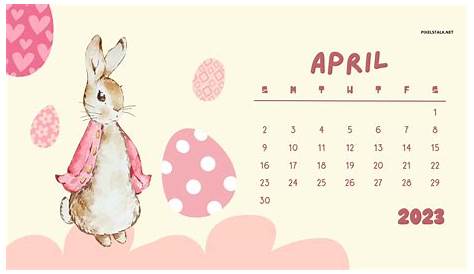 April 2023 Calendar Wallpaper - 1920X1080