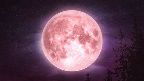 april's full pink moon