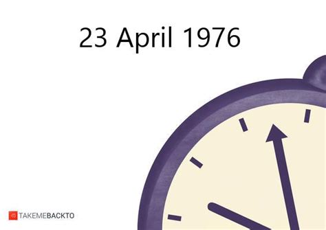 april 23 1976 what happened